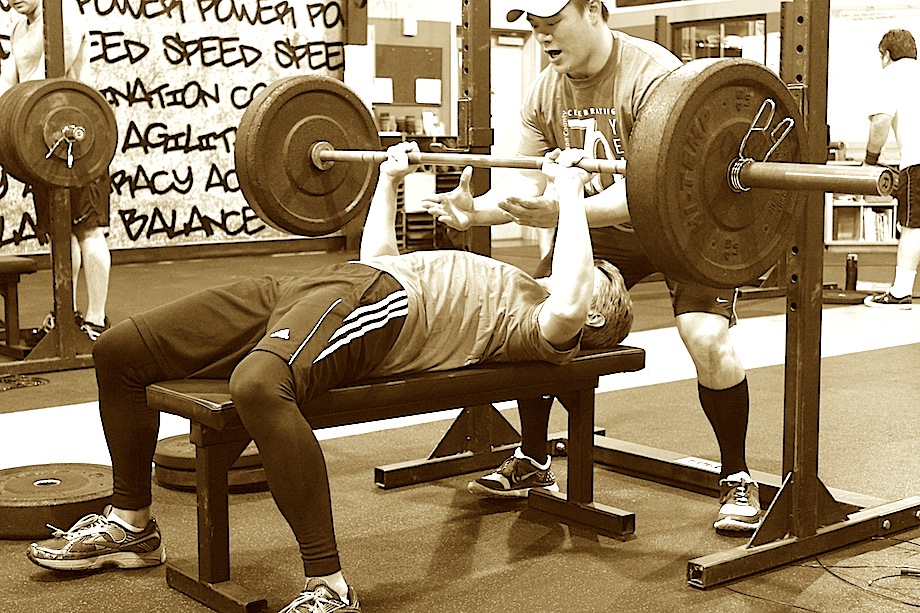 Rob can lift like this because he is WELL FED.