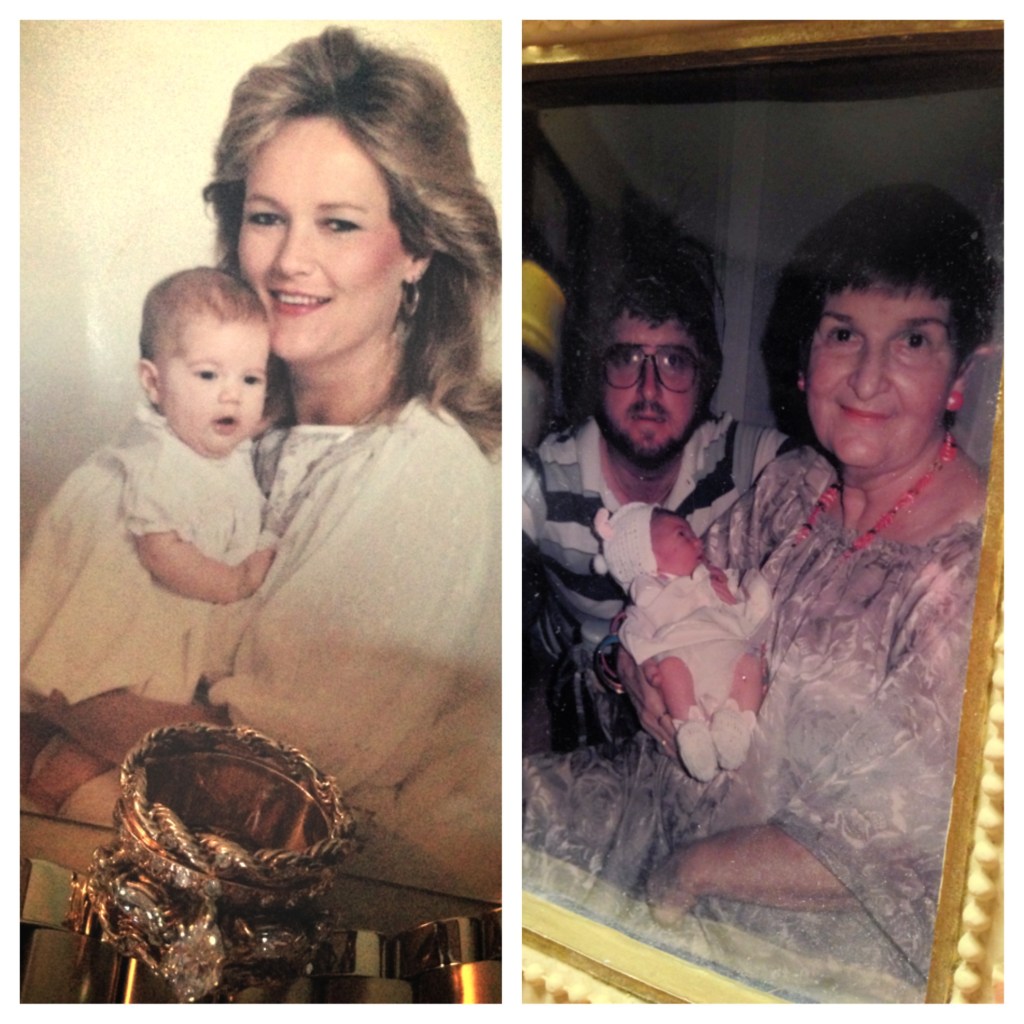 Me with Mom and me with Dad and Grandmother. Is it really any question I am my father's daughter?