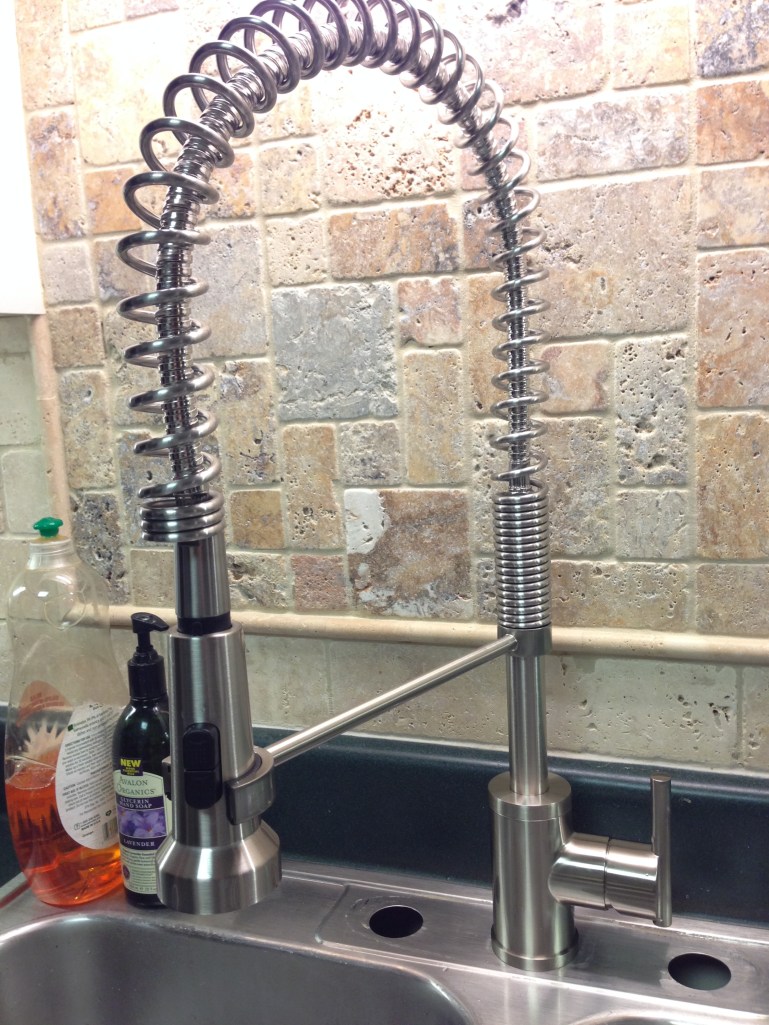 Our amazing new faucet